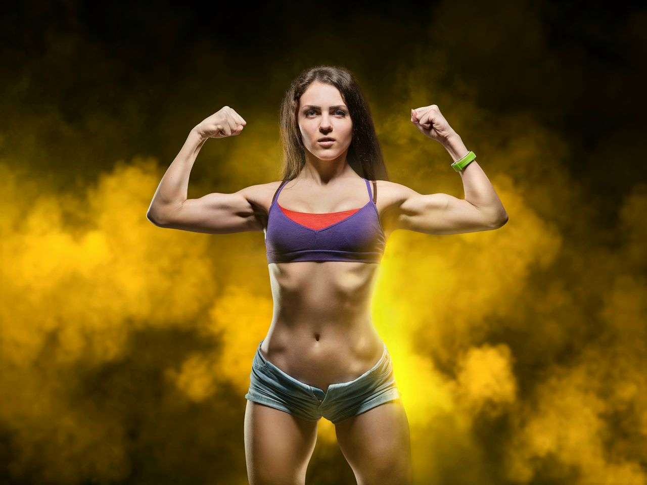 Athletic girls in Shijiazhuang